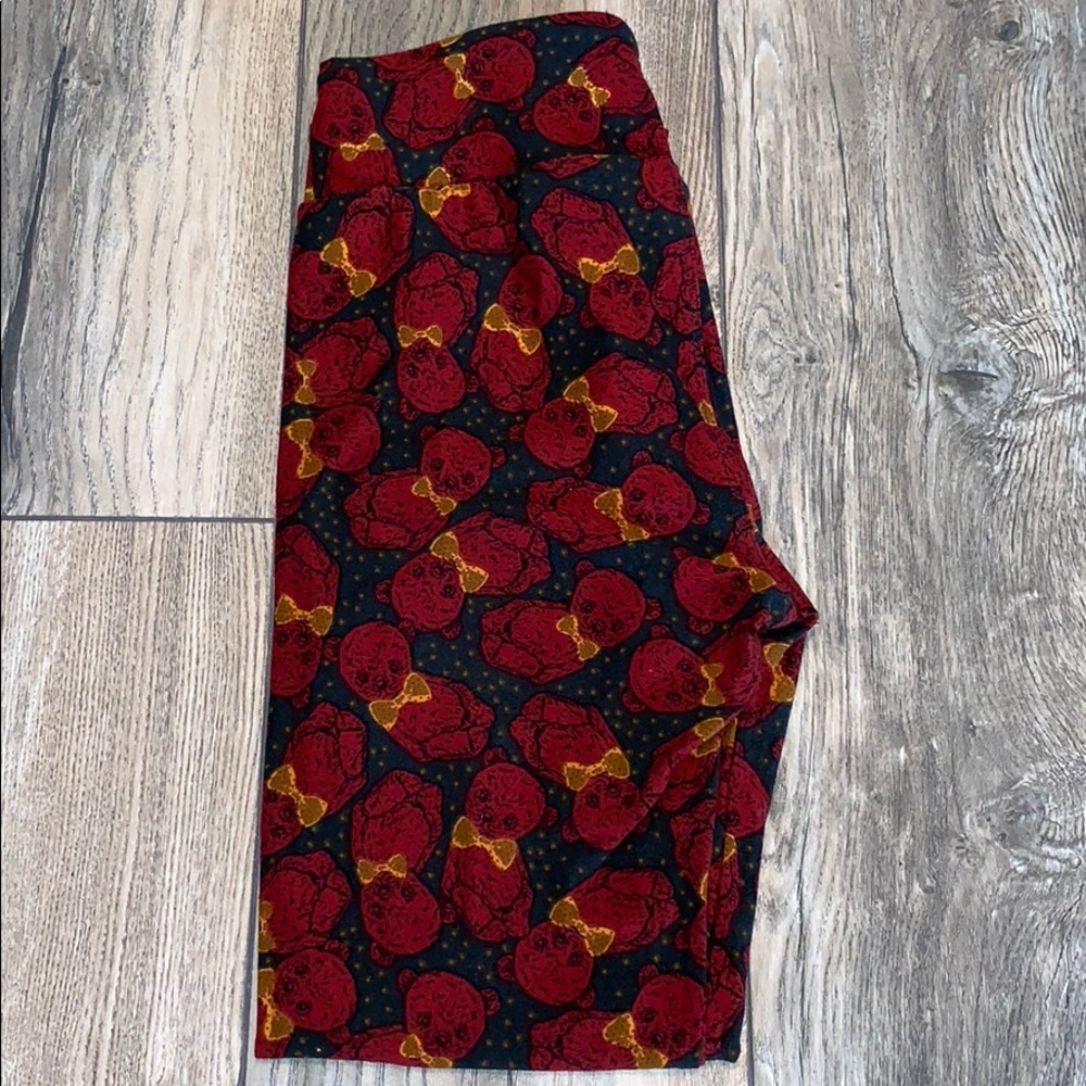 Teddy Bear LuLaRoe Leggings Size OS (0-12)